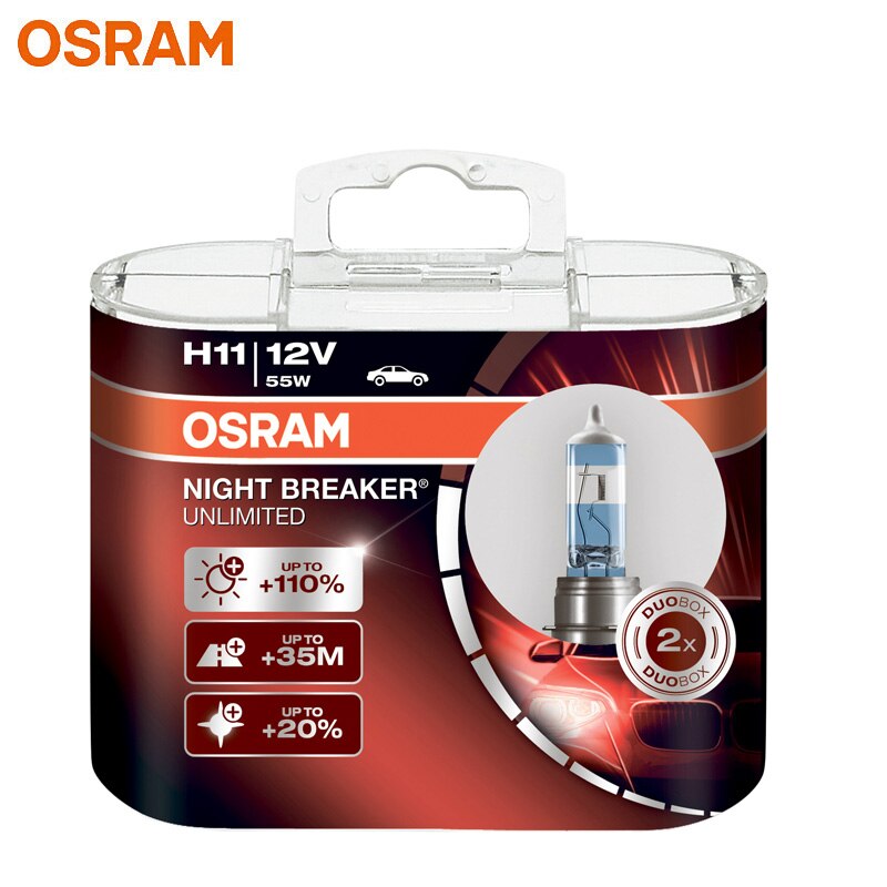 OSRAM-H11 55W Ʈ 극Ŀ  12V 64211NBU + 1..
